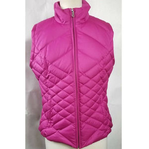 Eddie Bauer Goose Down Vest Size Medium Puffer